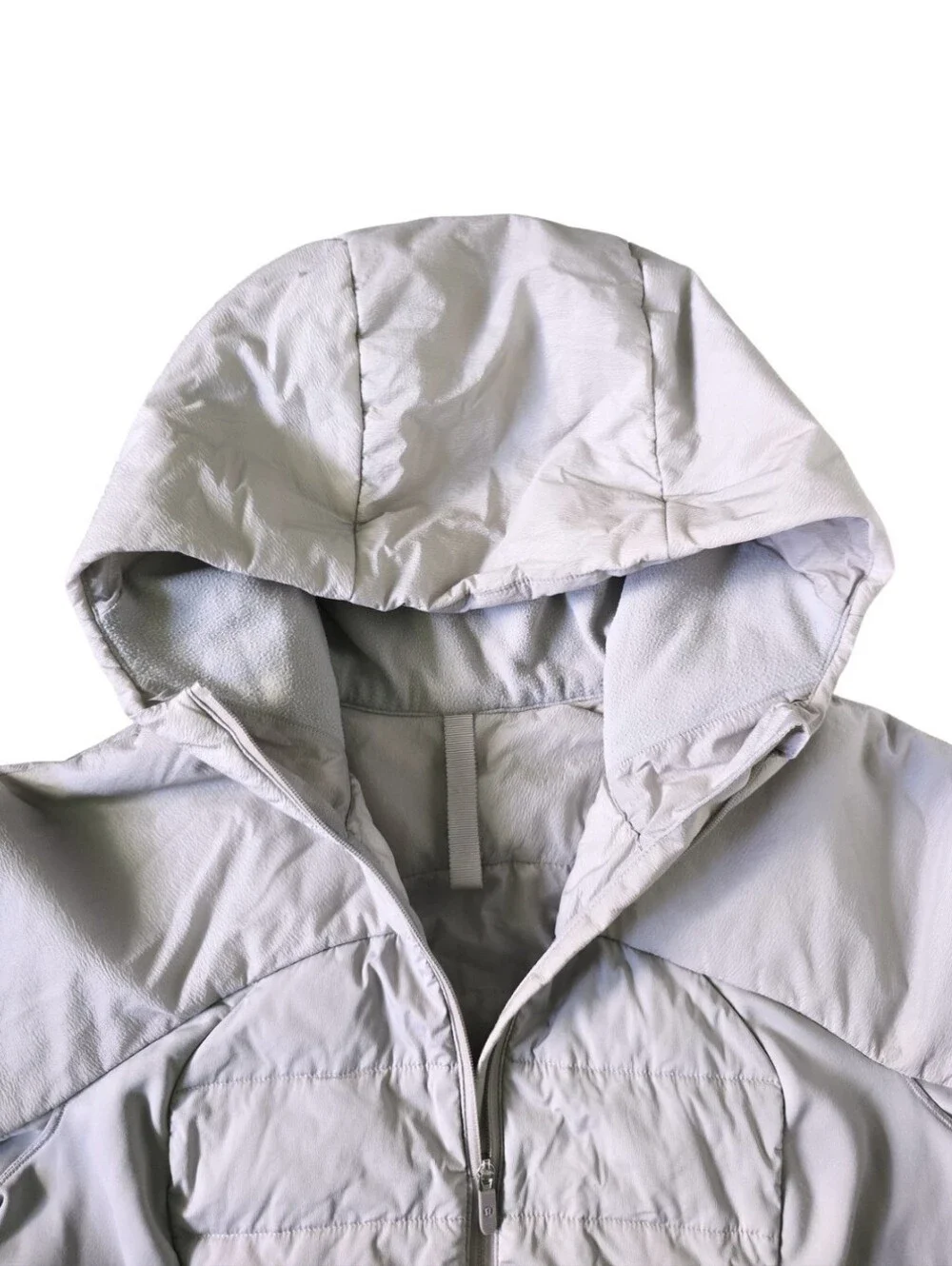 Lululemon Down For It All Jacket Dark Chrome Women's Size 8 Active